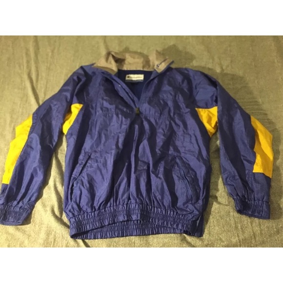 champion purple windbreaker